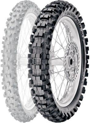 PIRELLI SCORPION MX EXTRA J REAR TIRE - 80/100-12 - Dirt Bike 80 100 12 Tires