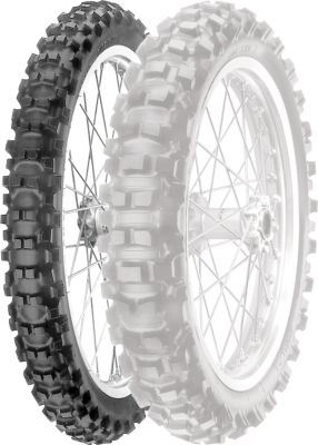 PIRELLI XC MID HARD SCORPION FRONT TIRE 80/100-21 - Dirt Bike 80 100 21 Tires
