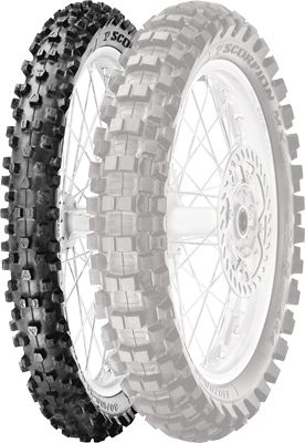  Pirelli Scorpion MX Mid Hard 454 Front Tire - 90/100-21