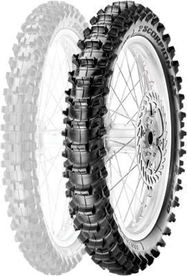 PIRELLI SCORPION MX SOFT 410 REAR TIRE - 100/90-19 - Dirt Bike 100 90 19 Tires