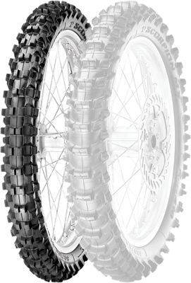 PIRELLI SCORPION MX SOFT 410 FRONT TIRE - 80/100-21 - Dirt Bike 80 100 21 Tires