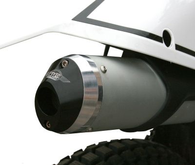 PRO MOTO BILLET SPARK ARRESTOR END CAP - BLACK
