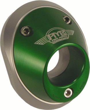 PRO MOTO BILLET SPARK ARRESTOR END CAP - GREEN - Dirt Bike 4 Stroke Spark Arrestors