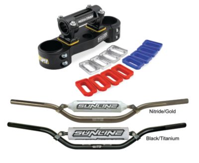 PRO TAPER ACCU-TRAX TOP CLAMP/AV1 BAR