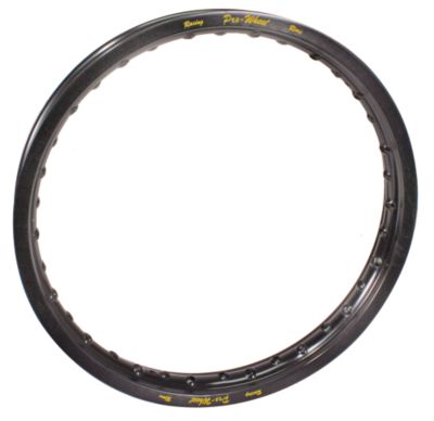 PRO WHEEL RIM REAR - 18x2.15 BLACK - Dirt Bike Rims