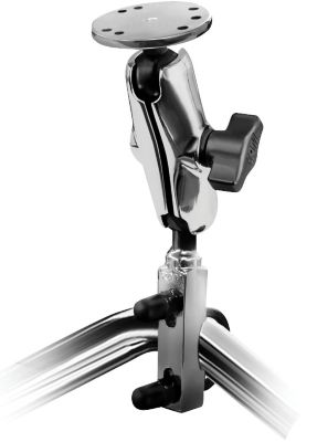 RAM MOUNTS GOLDWING SYSTEM AMPS BASE CHROME - Motorcycle Accessory Mounts