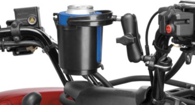 RAM MOUNTS CUP HOLDER WITH U-BOLT BASE - Motorcycle Accessory Mounts