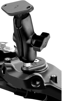 RAM MOUNTS STEM MOUNT 2.47 X 2.47 X 1 - Motorcycle Accessory Mounts