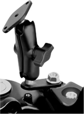 RAM MOUNTS 11MM FLAT BASE DOUBLE SOCKET ARM - Motorcycle Accessory Mounts