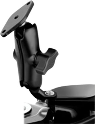RAM MOUNTS 9MM ANGLE BASE DOUBLE SOCKET ARM - Motorcycle Accessory Mounts