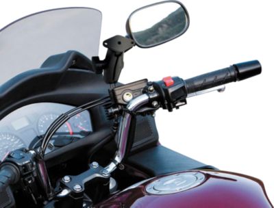 RAM MOUNTS SIDE RESERVOIR MOUNT WITH DIAMOND BASE - Motorcycle Accessory Mounts