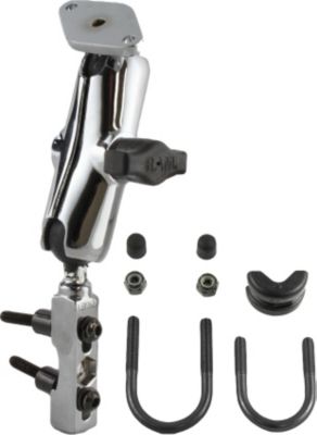 RAM MOUNTS GOLDWING SYSTEM DIAMOND BASE CHROME - Motorcycle Accessory Mounts