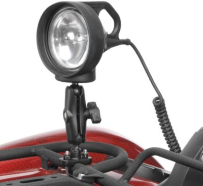 RAM MOUNTS SPOTLIGHT WITH MOUNT & U-BOLT BASE - Utility ATV Lights And Electrical