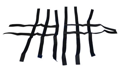 ROCK STANDARD NERF BAR NETS BLACK - ATV Nerf Bars 