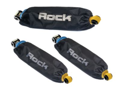  Rock Shock Cover Set - Front And Rear - Black