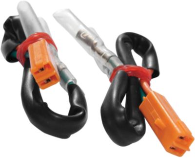 RUMBLE CONCEPT TURN SIGNAL ADAPTER PLUGS - 2-WIRE - HONDA/KAWASAKI - 