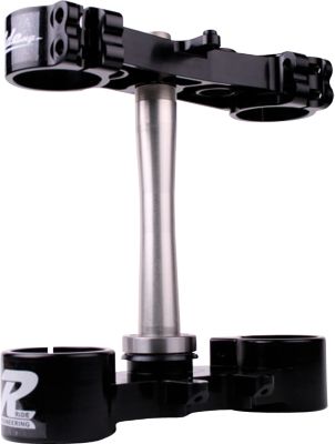 RIDE ENGINEERING BILLET CLAMP SET - 20MM OFFSET - BLACK - 