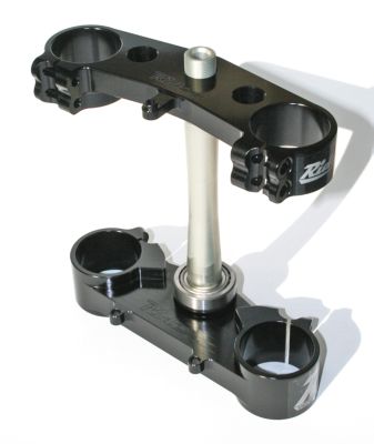RIDE ENGINEERING BILLET CLAMP SET - 22MM OFFSET - BLACK - 