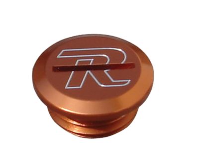 RIDE ENGINEERING OIL FILLER PLUG - ORANGE - ATV Oil Filler And Drain Plugs