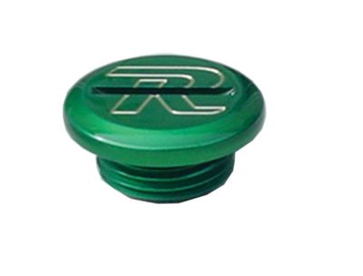 RIDE ENGINEERING OIL FILLER PLUG - GREEN - ATV Oil Filler And Drain Plugs