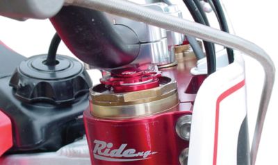 RIDE ENGINEERING REMOTE COMPRESSION ADJUSTERS - RED