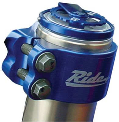 RIDE ENGINEERING REMOTE COMPRESSION ADJUSTERS - BLUE - Motocross Suspension & Dirt Bike Suspension Parts 