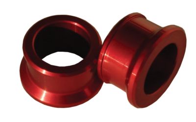 RIDE ENGINEERING REAR WHEEL SPACERS - RED