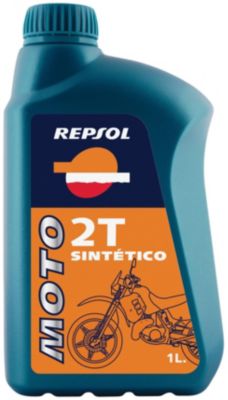 REPSOL MOTO 2T SINTETICO SYNTHETIC BLEND 2-STROKE OIL - 1 LITER - ATV Premix