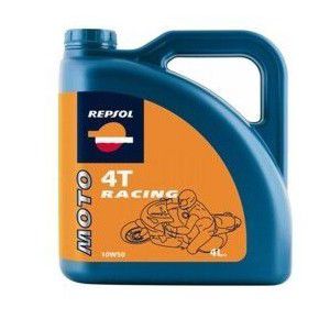 REPSOL MOTO 4T RACING FULL SYNTHETIC 10W50 OIL - 4 LITER - 