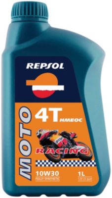 REPSOL MOTO 4T RACING SYNTHETIC BLEND 5W40 OIL - 1 LITER - 