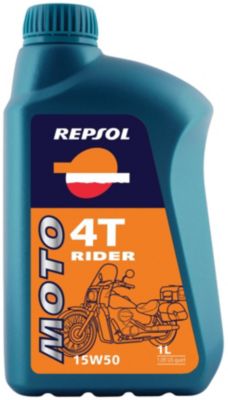 REPSOL MOTO 4T RIDER 10W40 OIL - 1 LITER - 
