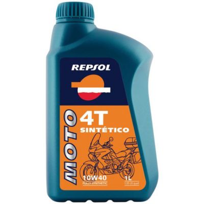 REPSOL MOTO 4T SINTETICO FULL SYNTHETIC 10W40 OIL - 4 LITER - 