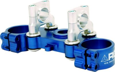 RG3 GEN 2 TOP TRIPLE CLAMP - BLUE - 