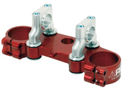 RG3 GEN 2 TOP TRIPLE CLAMP - RED - 