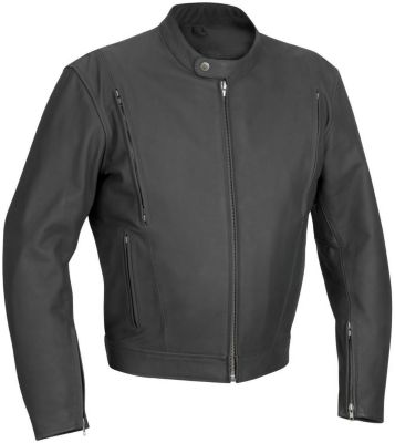 RIVER ROAD ALLOY LEATHER JACKET -  Cruiser Riding Jackets 