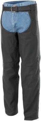RIVER ROAD CINDER LEATHER CHAPS -  Cruiser Pants And Chaps 