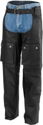 RIVER ROAD MOTO LEATHER CHAP -  Cruiser Pants And Chaps 