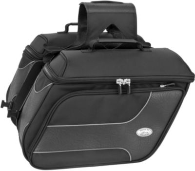RIVER ROAD RIVER ROAD SPECTRUM SERIES SLANT TEXTILE SADDLEBAGS