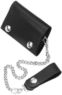 RIVER ROAD CHAIN TRIFOLD WALLET - 