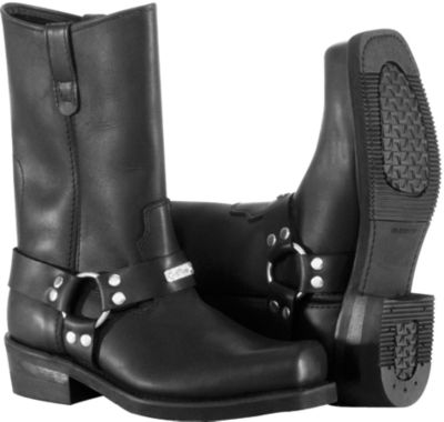 RIVER ROAD TRADITIONAL SQUARE TOE HARNESS BOOT -  Cruiser Boots 
