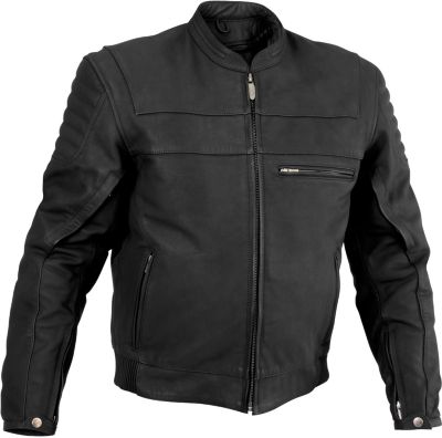 RIVER ROAD VISE LEATHER JACKET -  Cruiser Riding Jackets 