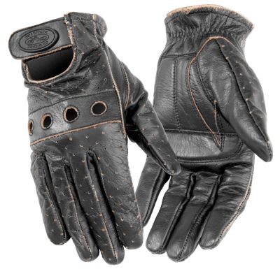 RIVER ROAD WOMEN'S OUTLAW VINTAGE GLOVES - Motorcycle Womens Gloves