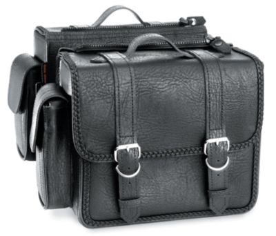 RIVER ROAD QUANTUM SERIES ZIP OFF & QUICK RELEASE COMPACT SADDLEBAGS