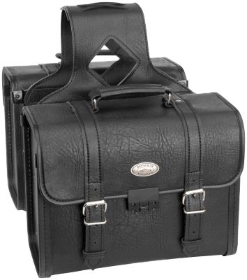 RIVER ROAD QUEST SERIES RIGID ZIP OFF BOX SADDLEBAGS WITH SECURITY LOCK