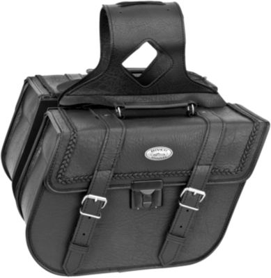 RIVER ROAD RIVER ROAD QUEST SERIES RIGID ZIP OFF SLANT SADDLEBAGS WITH SECURITY LOCK