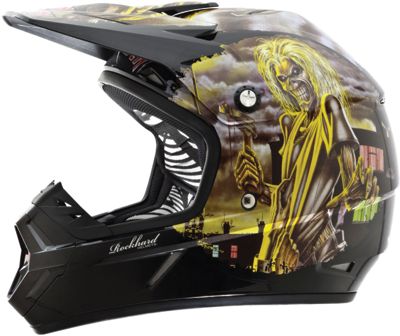2012 ROCKHARD MX HELMET - IRON MAIDEN