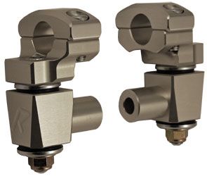ROX SPEED FX ELITE SERIES ANTI-VIBRATION HANDLEBAR RISER FOR 7/8 - 1-1/8 BARS -  Motorcycle Hand Controls 