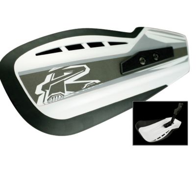 RENTHAL MOTO HANDGUARDS WHITE - ATV Hand Guards