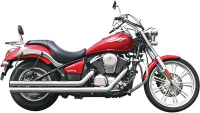 SAMSON WARLORD II CANNONS EXHAUST - Bikemaster Buffer Ball