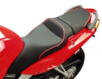 SARGENT WORLD SPORT PERFORMANCE TWO PIECE SEAT WITH RED WELT - 